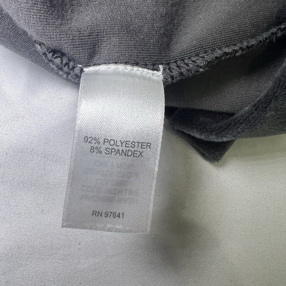 J. Jill Pure Jill Charcoal Velvet Kimono Sleeve Oversized Top Cozy Soft Size M - Picture 10 of 10